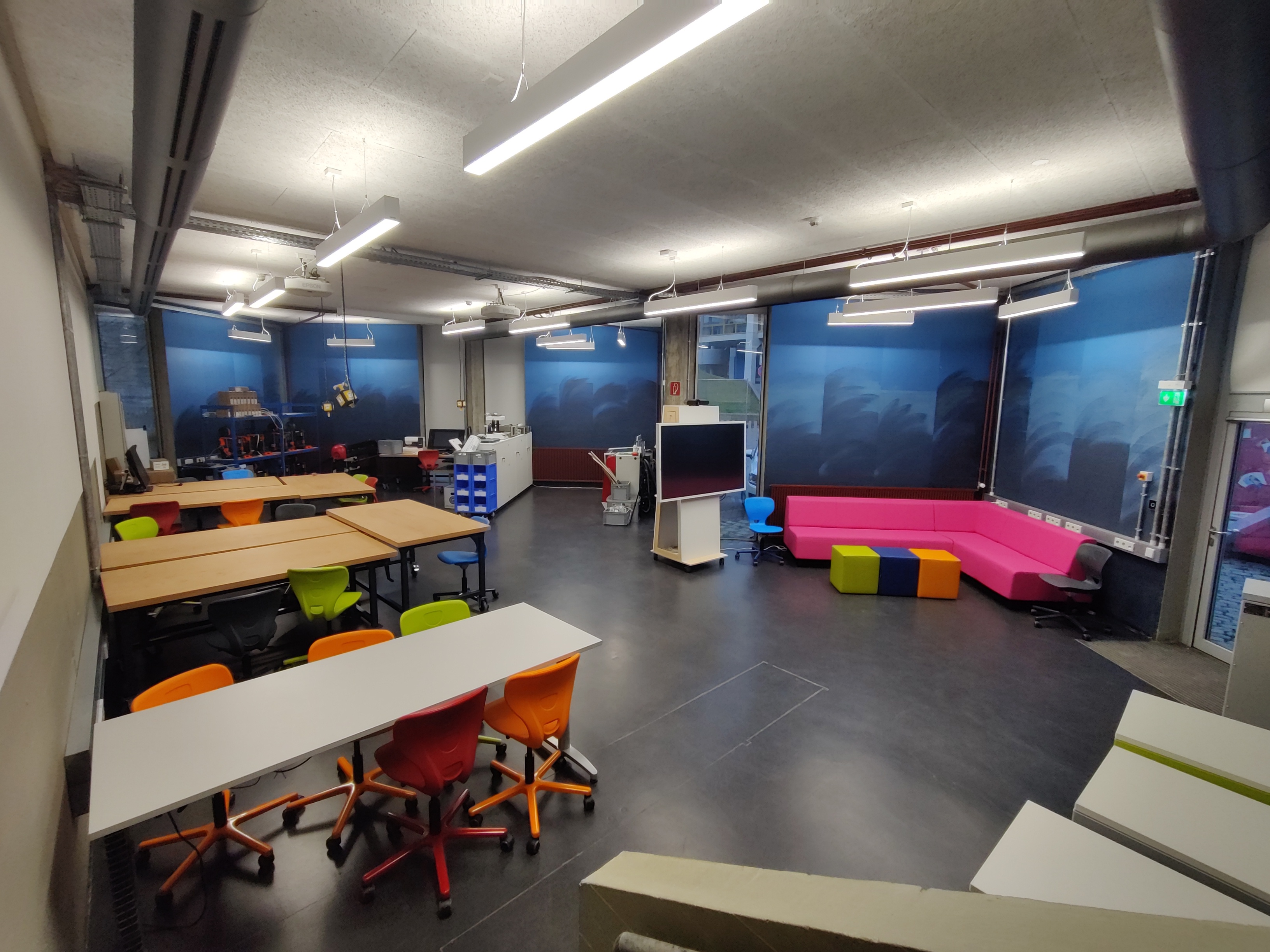 Blick in den Makerspace